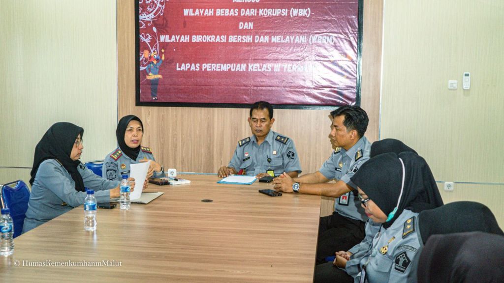 Kadivmin Kanwil Kemenkumham Malut Kunjungi Lapas Perempuan&nbsp;Ternate