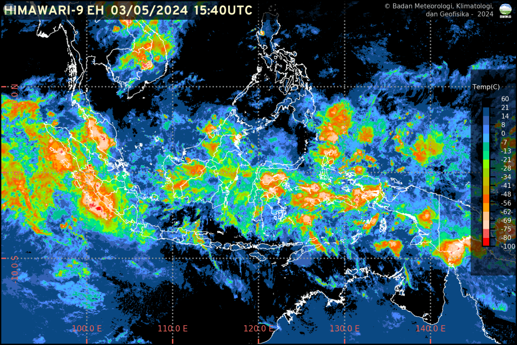 Suhu Panas Di Sebagian Wilayah Indonesia Bukan Fenomena Gelombang&nbsp;Panas