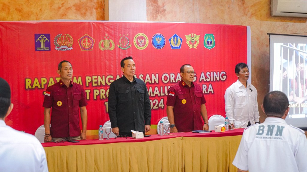 Timpora Provinsi Malut Gelar Rapat untuk Tingkatkan Pengawasan dan Pencegahan Pelanggaran&nbsp;Keimigrasian