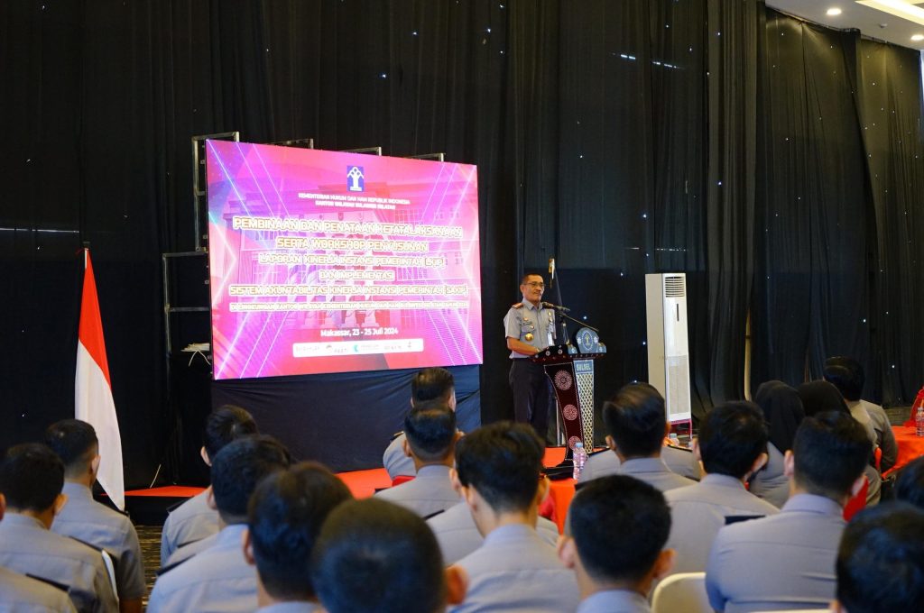 Kemenkumham Sulsel Gelar Pembinaan, Penataan Ketatalaksanaan, Workshop LKjIP dan&nbsp;SAKIP