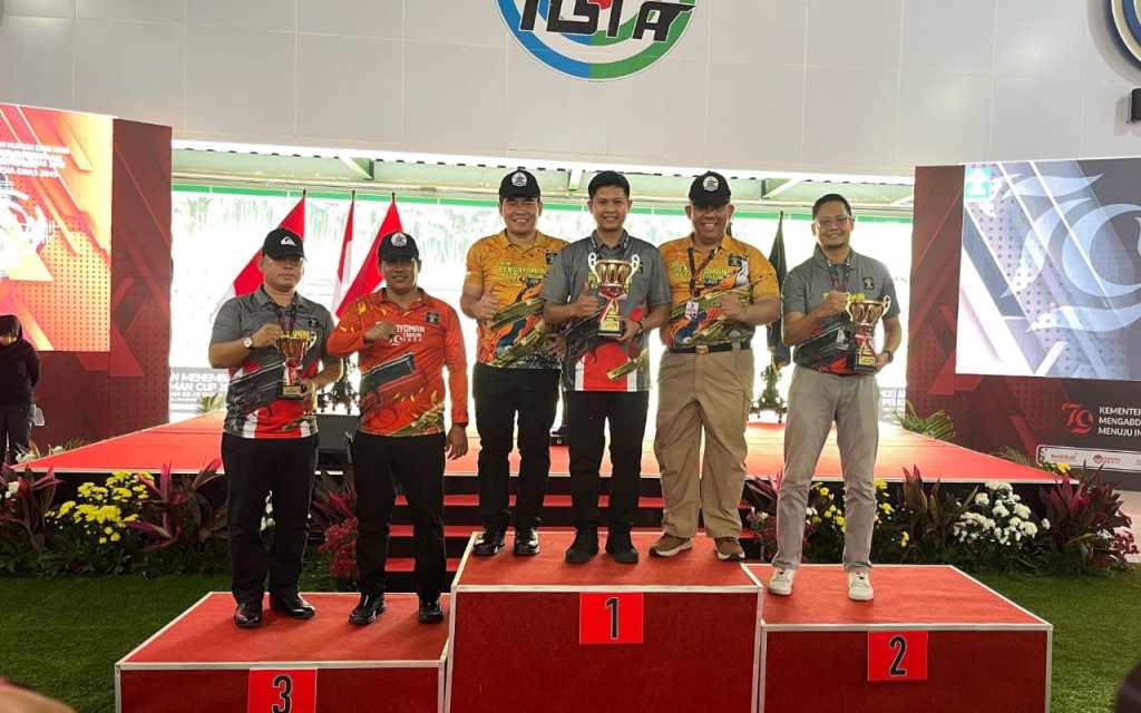 Kemenkumham Sulsel Raih Juara Dua dalam Turnamen Menembak Pengayoman Cup&nbsp;2024