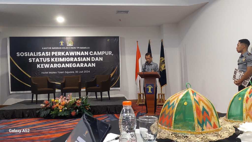 Imigrasi Mamuju Sosialisasikan Hukum Perkawinan&nbsp;Campur