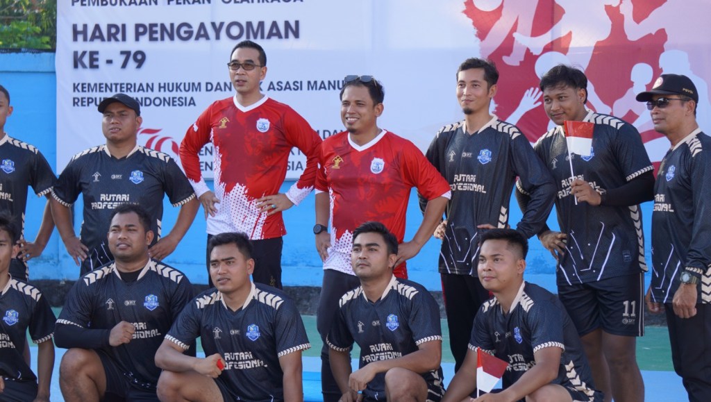 Gelorakan Hari Kemerdekaan RI dan Hari Pengayoman ke-79 Tahun 2024, Rutan Samarinda Ikuti Pembukaan Pekan&nbsp;Olahraga