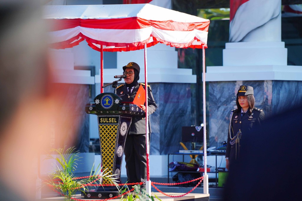 Kanwil Kemenkumham Sulsel Gelar Upacara Peringatan Hari Pengayoman&nbsp;ke-79