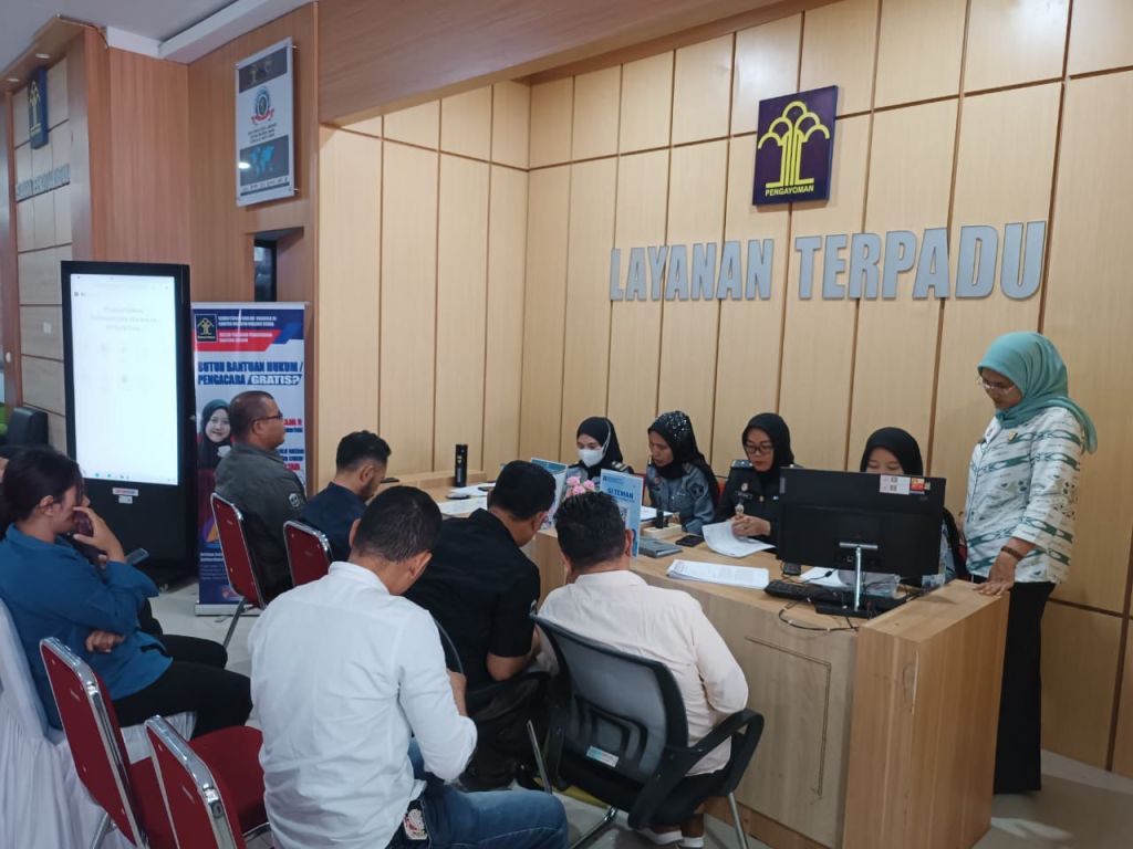 Kemenkumham Malut Verifikasi Faktual Dokumen Pemberi Bantuan Hukum Periode&nbsp;2022-2024