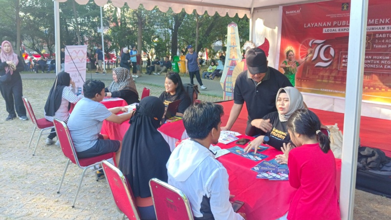 Dekatkan Layanan Kemenkumham kepada Masyarakat, Kanwil Sulsel Gelar Legal Expo&nbsp;2024