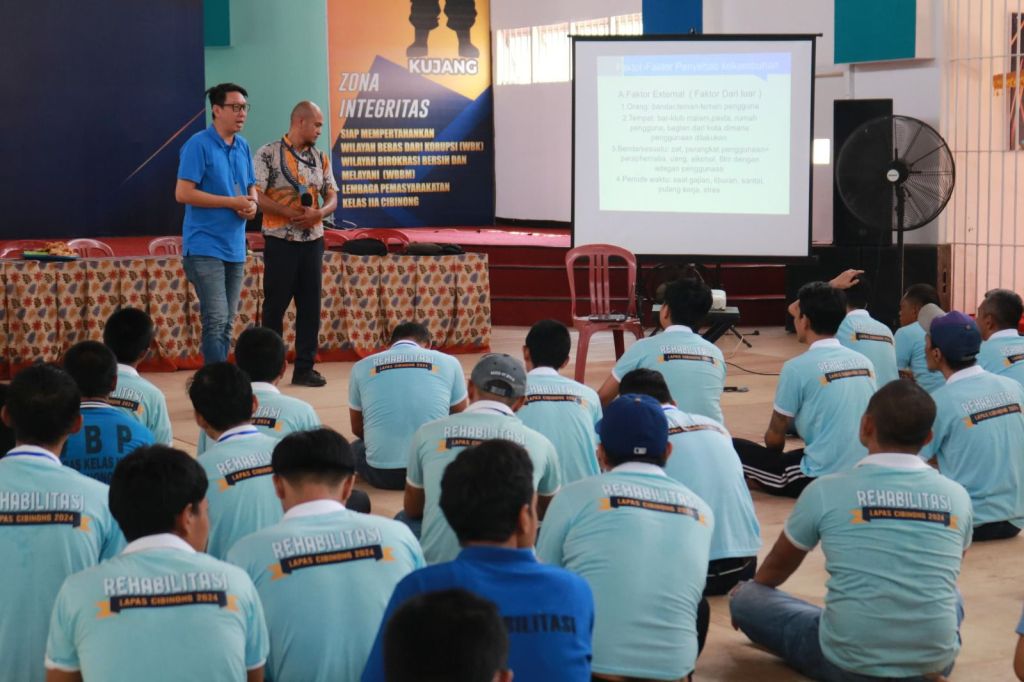 Cara Kepala Lapas Cibinong Rehabilitasi Warga Binaan Kasus&nbsp;Narkoba