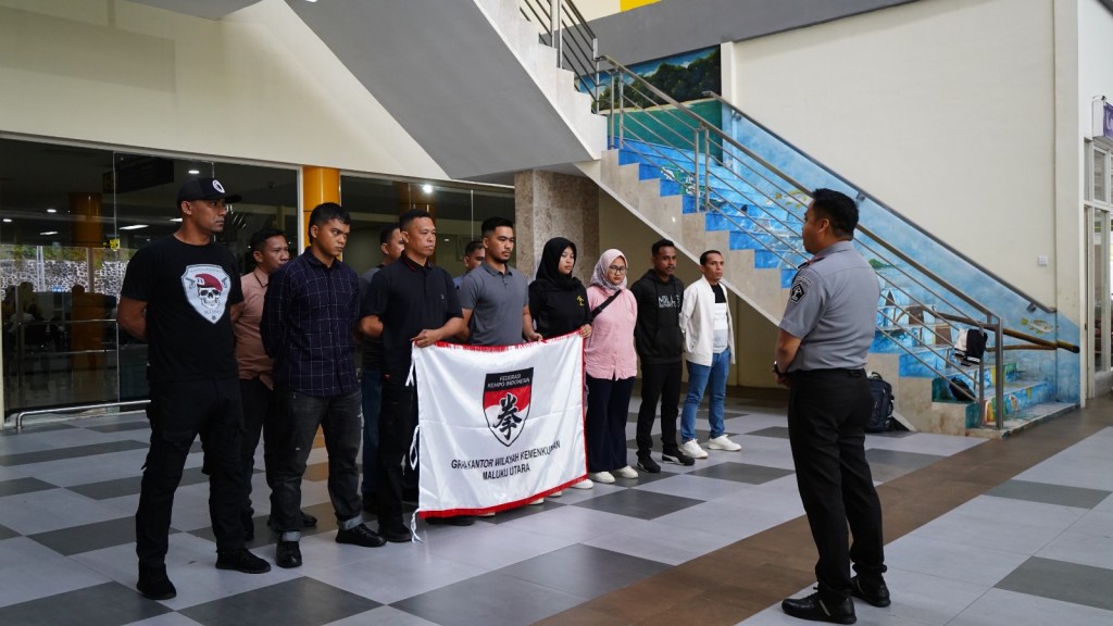 Andi Taletting Lepas Kontingen Kesatria Kempo Malut untuk Kejurnas FKI CUP II 2024 di&nbsp;Jabar