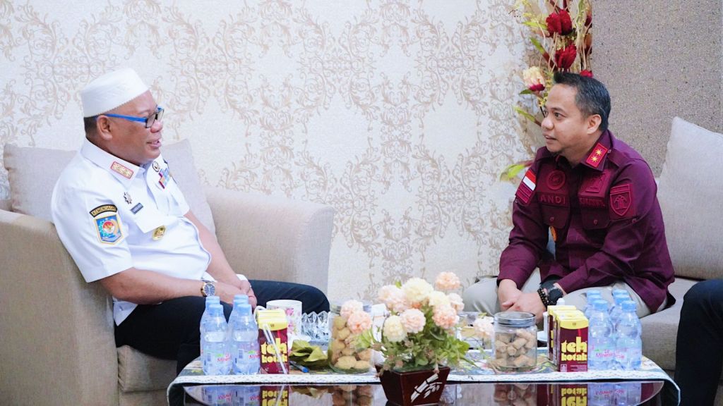 Jalin Sinergi, Kakanwil Andi Taletting Langi Kunjungi Pj. Gubernur&nbsp;Malut